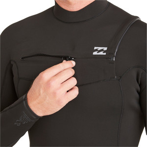 2024 Billabong Mens Absolute 4/3mm GBS Chest Zip Wetsuit ABYW100193 - Black